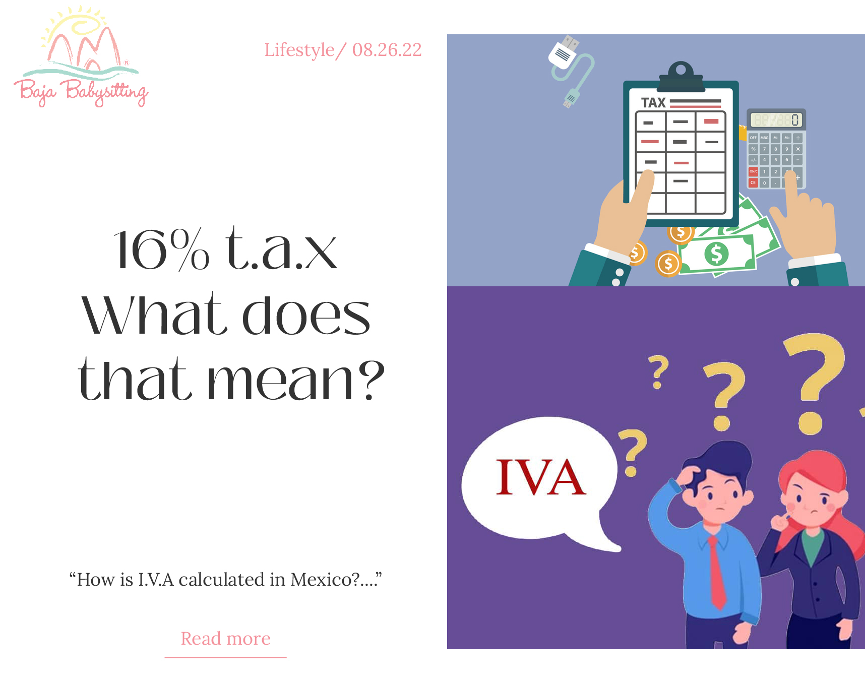 IVA TAX what does it mean
